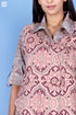 Khaadi Cotton Tilda Sleeveless Jacket In Block Print